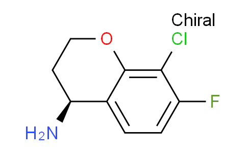 CAS No. 1272749-46-8, (S)-8-chloro-7-fluorochroman-4-amine