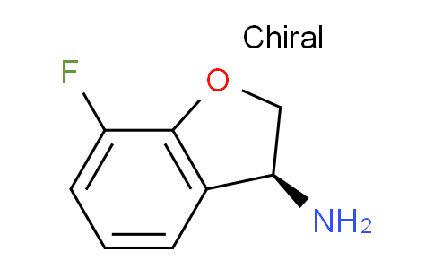CAS No. 1228570-77-1, (S)-7-Fluoro-2,3-dihydrobenzofuran-3-amine