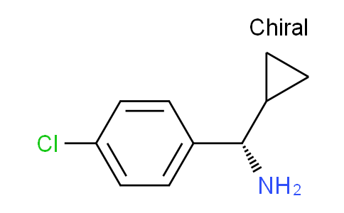 CAS No. 1075715-55-7, (S)-(4-chlorophenyl)(cyclopropyl)methanamine