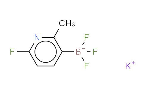 CAS No. 1150654-88-8, Potassium,trifluoro-(6-fluoro-2-methylpyridin-3-yl)boranuide
