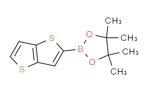 CAS No. 1004784-50-2, 4,4,5,5-Tetramethyl-2-(thieno[3,2-b]thiophen-2-yl)-1,3,2-dioxaborolane