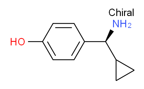 CAS No. 1213964-05-6, (S)-4-(amino(cyclopropyl)methyl)phenol