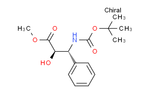 CAS No. 959123-35-4, tert-butyl (1R,2R)-2-methoxycarbonyl-2-hydroxy-1-phenylethylcarbamate