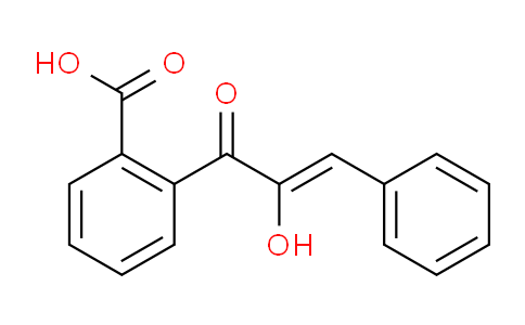 CAS No. 43053-07-2, 2-(2-Hydroxy-3-phenylacryloyl)benzoic acid