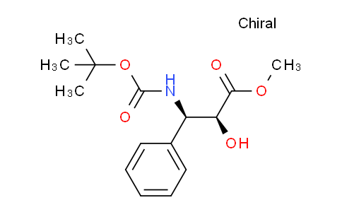 CAS No. 161759-90-6, (2S,3R)-Methyl 3-((tert-butoxycarbonyl)amino)-2-hydroxy-3-phenylpropanoate