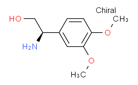 CAS No. 114673-68-6, (R)-2-amino-2-(3,4-dimethoxyphenyl)ethan-1-ol
