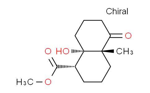 CAS No. 1132652-34-6, (1S,4aR,8aS)-methyl 8a-hydroxy-4a-methyl-5-oxodecahydronaphthalene-1-carboxylate