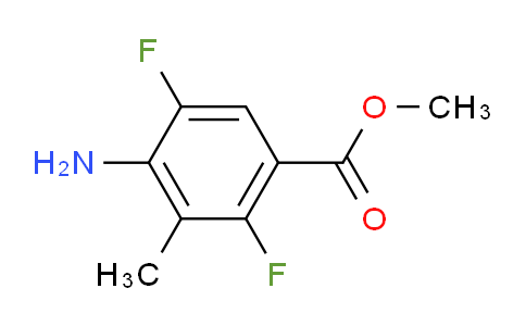 CAS No. 208166-53-4, methyl 4-amino-2,5-difluoro-3-methylbenzoate