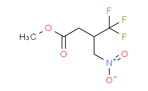 CAS No. 199794-00-8, 4,4,4-Trifluoro-3-nitromethyl-butyric acid methyl ester