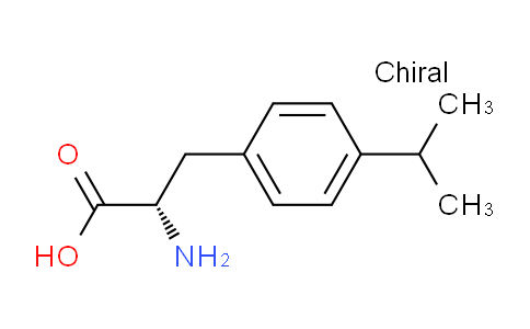 CAS No. 216007-00-0, (S)-2-amino-3-(4-isopropylphenyl)propanoic acid