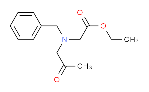 CAS No. 15057-40-6, ethyl 2-(N-benzyl-N-(2-oxopropyl)amino)acetate