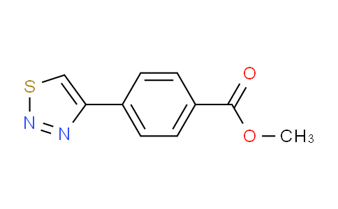 CAS No. 254749-08-1, Methyl 4-(1,2,3-thiadiazol-4-yl)benzoate
