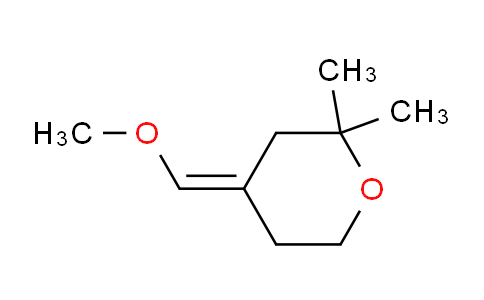 CAS No. 55733-50-1, (Z)-4-(methoxymethylene)-2,2-dimethyltetrahydro-2H-pyran