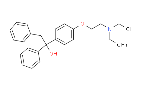 CAS No. 73404-00-9, 1-(4-(2-(Diethylamino)ethoxy)phenyl)-1,2-diphenylethanol