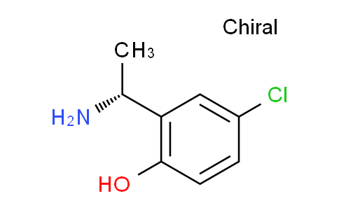 CAS No. 1228571-53-6, (R)-2-(1-aminoethyl)-4-chlorophenol