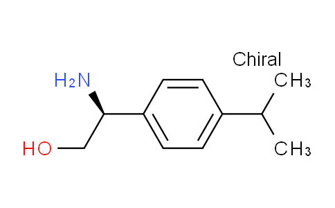 CAS No. 1213342-96-1, (S)-2-amino-2-(4-isopropylphenyl)ethan-1-ol