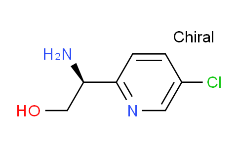 CAS No. 1213403-24-7, (S)-2-amino-2-(5-chloropyridin-2-yl)ethan-1-ol