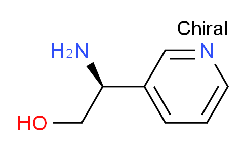 CAS No. 1213080-28-4, (S)-2-amino-2-(pyridin-3-yl)ethan-1-ol