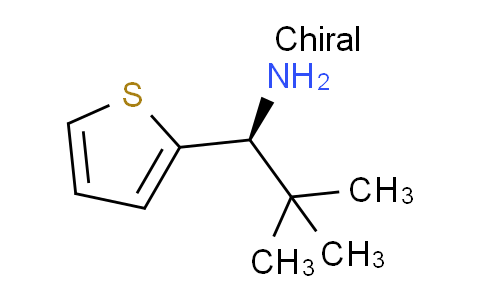 CAS No. 1212849-69-8, (S)-2,2-dimethyl-1-(thiophen-2-yl)propan-1-amine