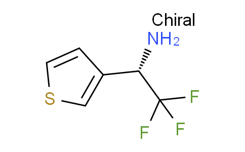 CAS No. 1209050-27-0, (1S)-2,2,2-trifluoro-1-(3-thienyl)ethylamine