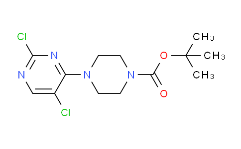 CAS No. 1538605-50-3, tert-butyl 4-(2,5-dichloropyrimidin-4-yl)piperazine-1-carboxylate
