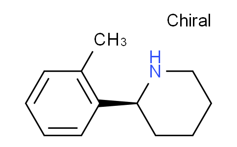 CAS No. 1228547-99-6, (2S)-2-(2-methylphenyl)piperidine