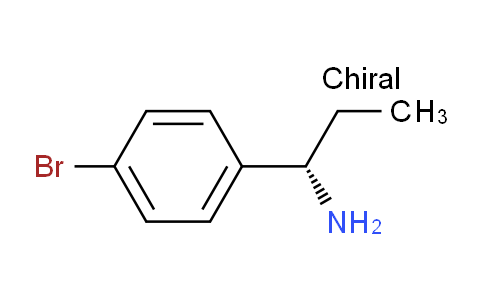 CAS No. 1108684-03-2, (S)-1-(4-Bromophenyl)propan-1-amine