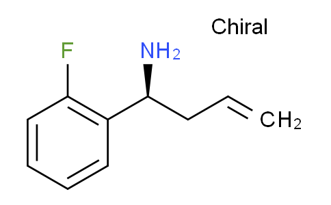 CAS No. 1181817-72-0, (S)-1-(2-fluorophenyl)but-3-en-1-amine