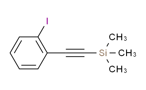 CAS No. 137648-47-6, 2-(2-Iodophenyl)ethynyl-trimethylsilane