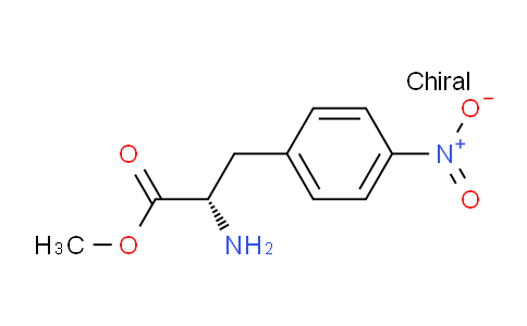 CAS No. 85317-52-8, (S)-Methyl 2-amino-3-(4-nitrophenyl)propanoate