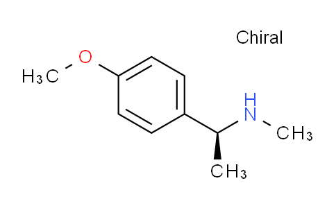 CAS No. 20218-54-6, (S)-1-(4-methoxyphenyl)-N-methylethan-1-amine