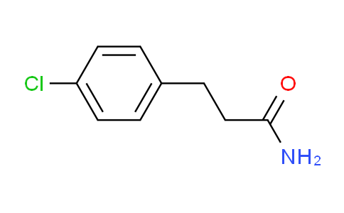 CAS No. 99839-78-8, 3-(4-chlorophenyl)propionamide