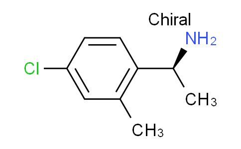 CAS No. 1213908-11-2, (S)-1-(4-Chloro-2-methylphenyl)ethanamine
