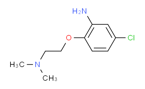 CAS No. 631862-75-4, N-[2-(2-Amino-4-chlorophenoxy)ethyl]-N,N-dimethylamine