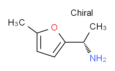CAS No. 473733-26-5, (S)-1-(5-methylfuran-2-yl)ethan-1-amine