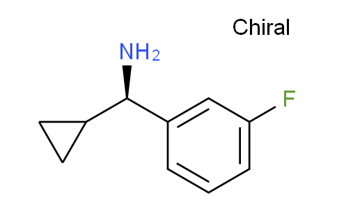 CAS No. 473733-20-9, (R)-cyclopropyl(3-fluorophenyl)methanamine