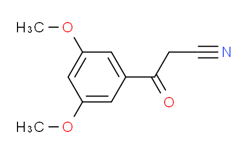 CAS No. 70988-04-4, 3-(3,5-Dimethoxyphenyl)-3-oxopropanenitrile