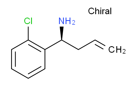 CAS No. 224453-37-6, (S)-1-(2-chlorophenyl)but-3-en-1-amine