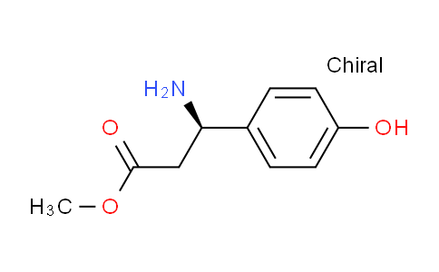 CAS No. 177966-66-4, methyl (R)-3-amino-3-(4-hydroxyphenyl)propanoate