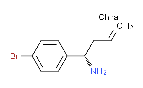CAS No. 910545-67-4, (S)-1-(4-bromophenyl)but-3-en-1-amine