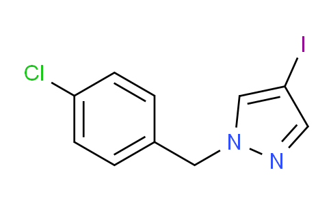 CAS No. 957265-75-7, 1-(4-Chlorobenzyl)-4-iodo-1H-pyrazole