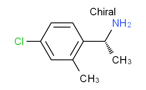 CAS No. 1213041-18-9, (R)-1-(4-Chloro-2-methylphenyl)ethanamine
