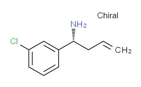 CAS No. 698378-77-7, (R)-1-(3-Chlorophenyl)but-3-en-1-amine