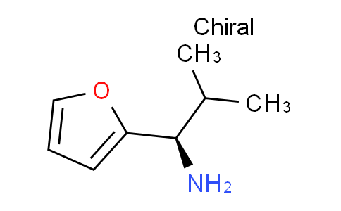 CAS No. 132523-48-9, (R)-1-(furan-2-yl)-2-methylpropan-1-amine