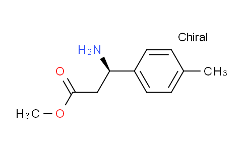 CAS No. 1213648-97-5, methyl (R)-3-amino-3-(p-tolyl)propanoate