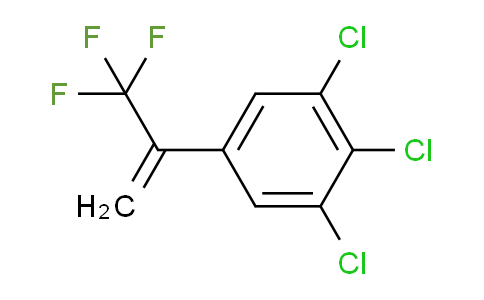 CAS No. 864736-87-8, 1,2,3-Trichloro-5-(1,1,1-trifluoroprop-2-en-2-yl)benzene