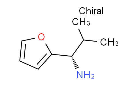 CAS No. 188772-72-7, (S)-1-(furan-2-yl)-2-methylpropan-1-amine