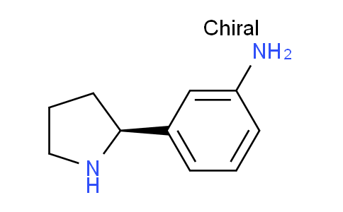 CAS No. 1037082-95-3, (S)-3-(pyrrolidin-2-yl)aniline