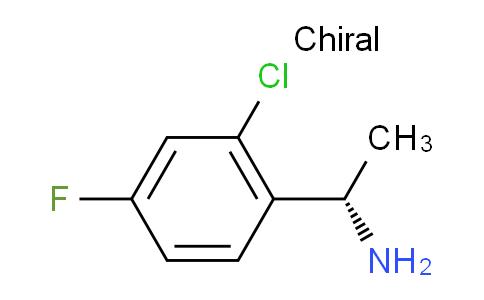 CAS No. 1212154-58-9, (S)-1-(2-chloro-4-fluorophenyl)ethan-1-amine