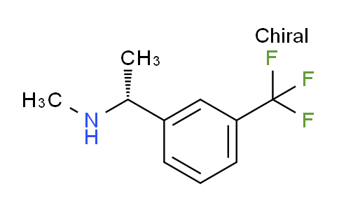 CAS No. 1212101-09-1, (R)-N-methyl-1-(3-(trifluoromethyl)phenyl)ethan-1-amine